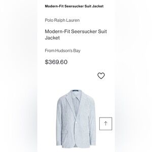 Ralph Lauren Seersucker Blazer🔥